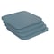 Flash Furniture 4PK Teal-Blue Poly Resin Seats for Stools & Chairs, 4PK 4-JJ-SEA-PL02-CB-GG - alternate 8